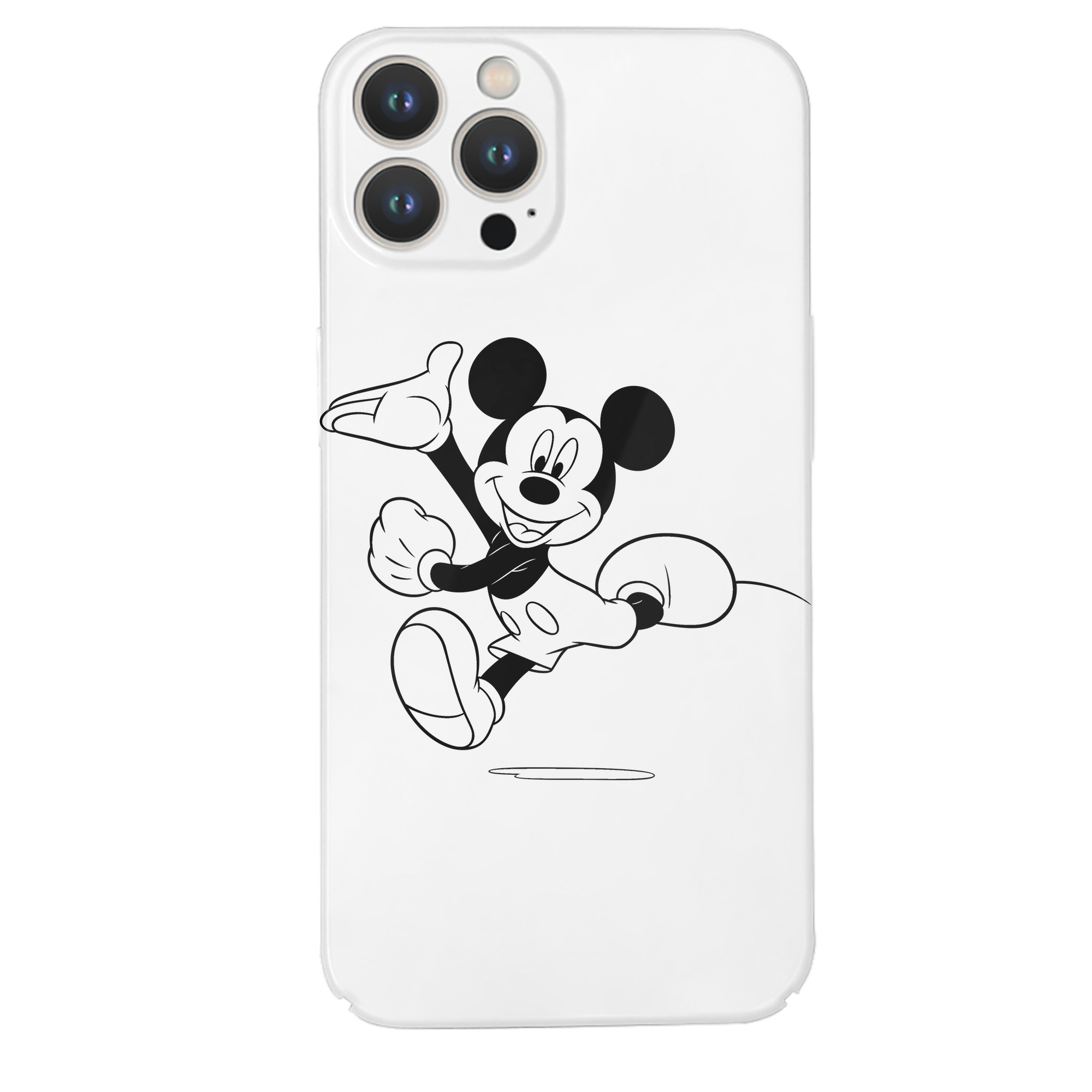 （画像用） ミッキーマウス Mickey Mouse 【iPhone 14シリーズ対応】ハードケース